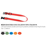 ADJUSTABLE DOG COLLAR IN 100% ITALIAN PA - KC24 (MQO) - Gattopardo Usa