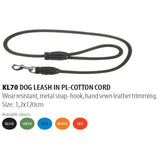 DOG LEASH IN PL-COTTON CORD - KL70 (MQO) - Gattopardo Usa